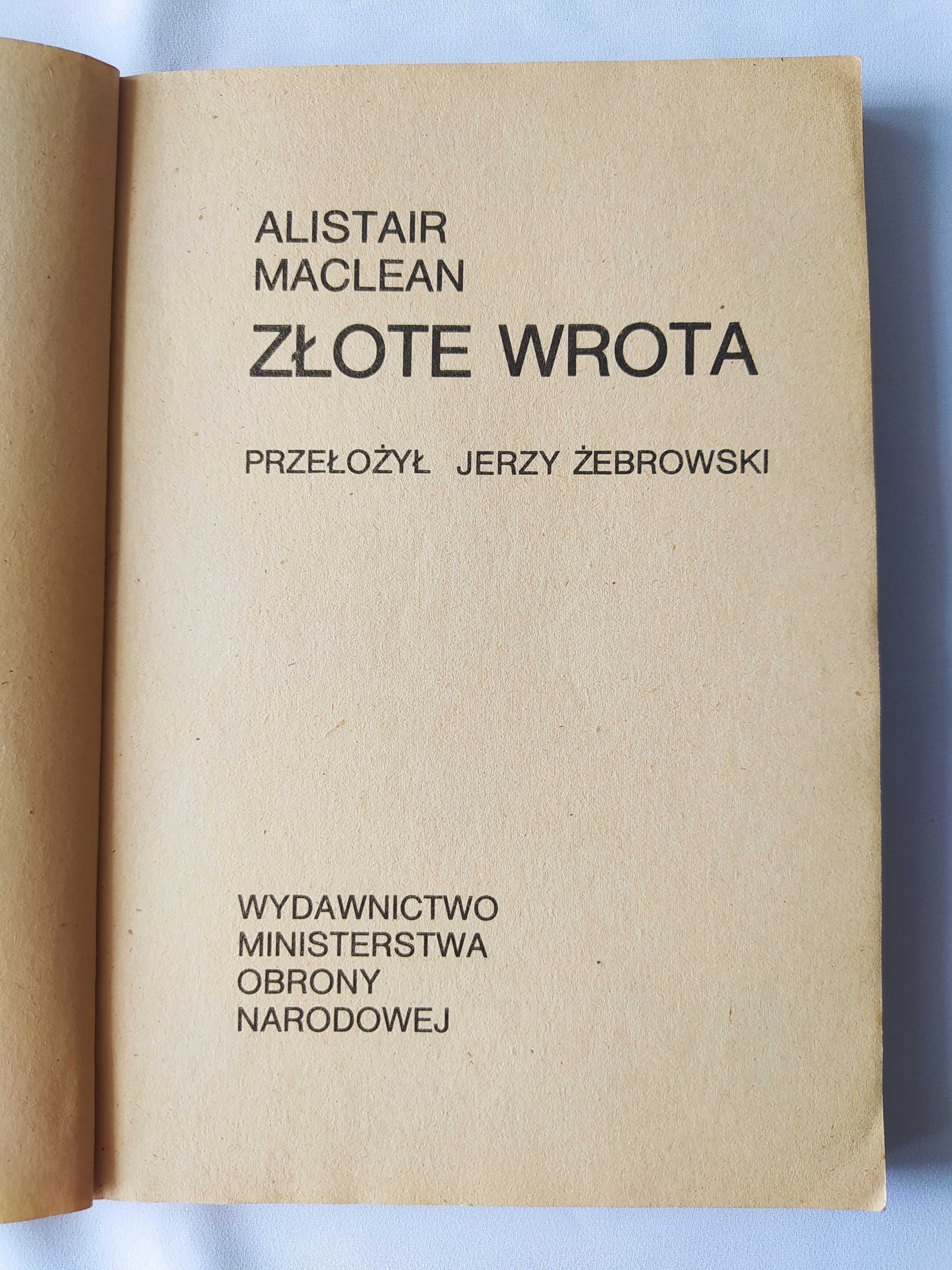 ZŁOTE WROTA – Alistair Maclean
