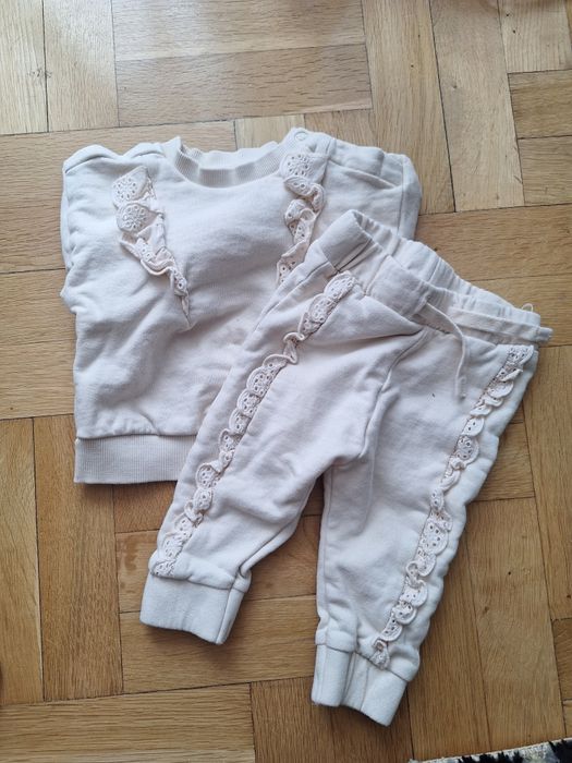 Worek ubrań niemowlęcych dziewczynka 56 62 newbie kappahl, h&m