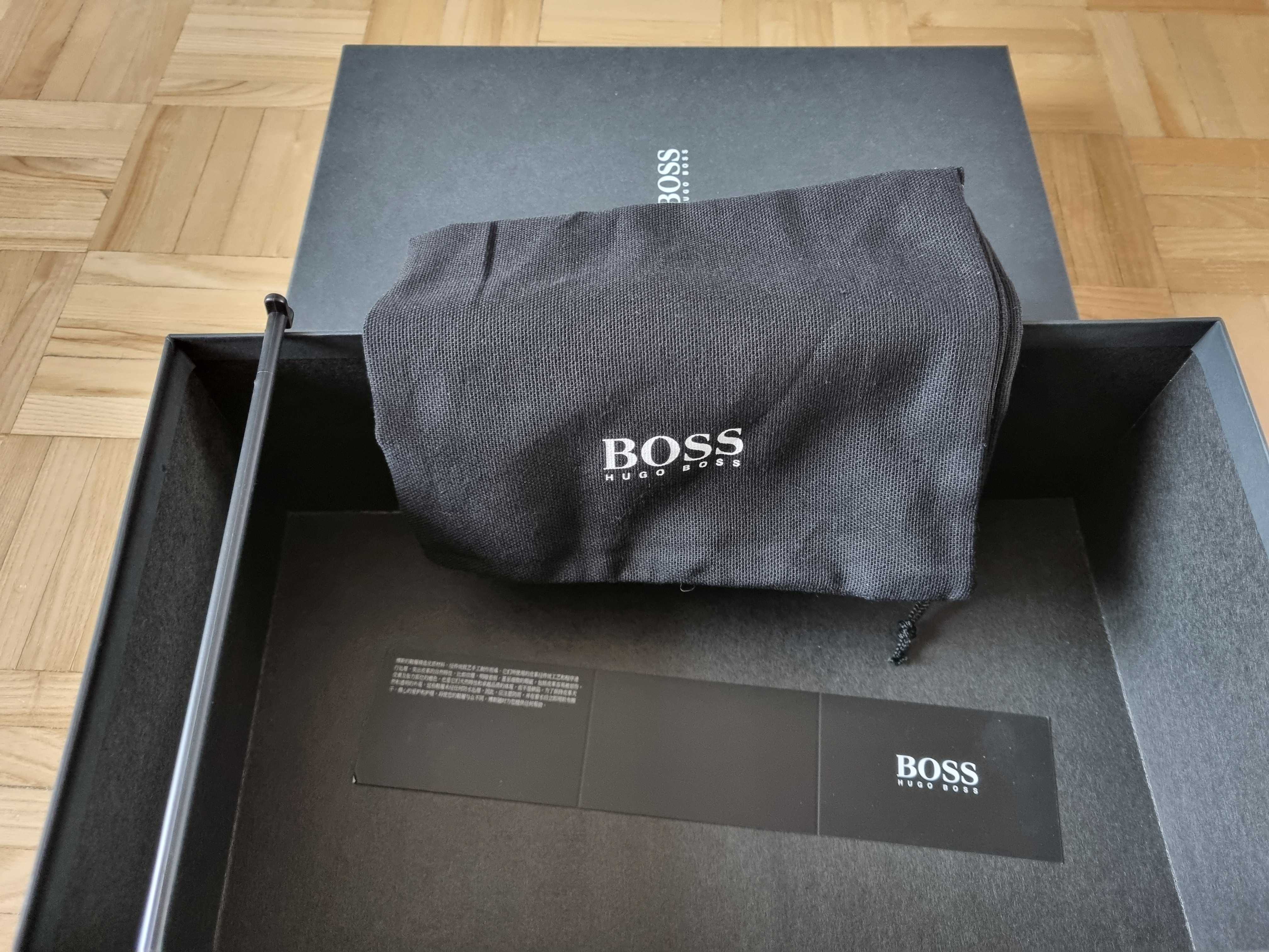 Mokasyny Hugo Boss 42  czarne