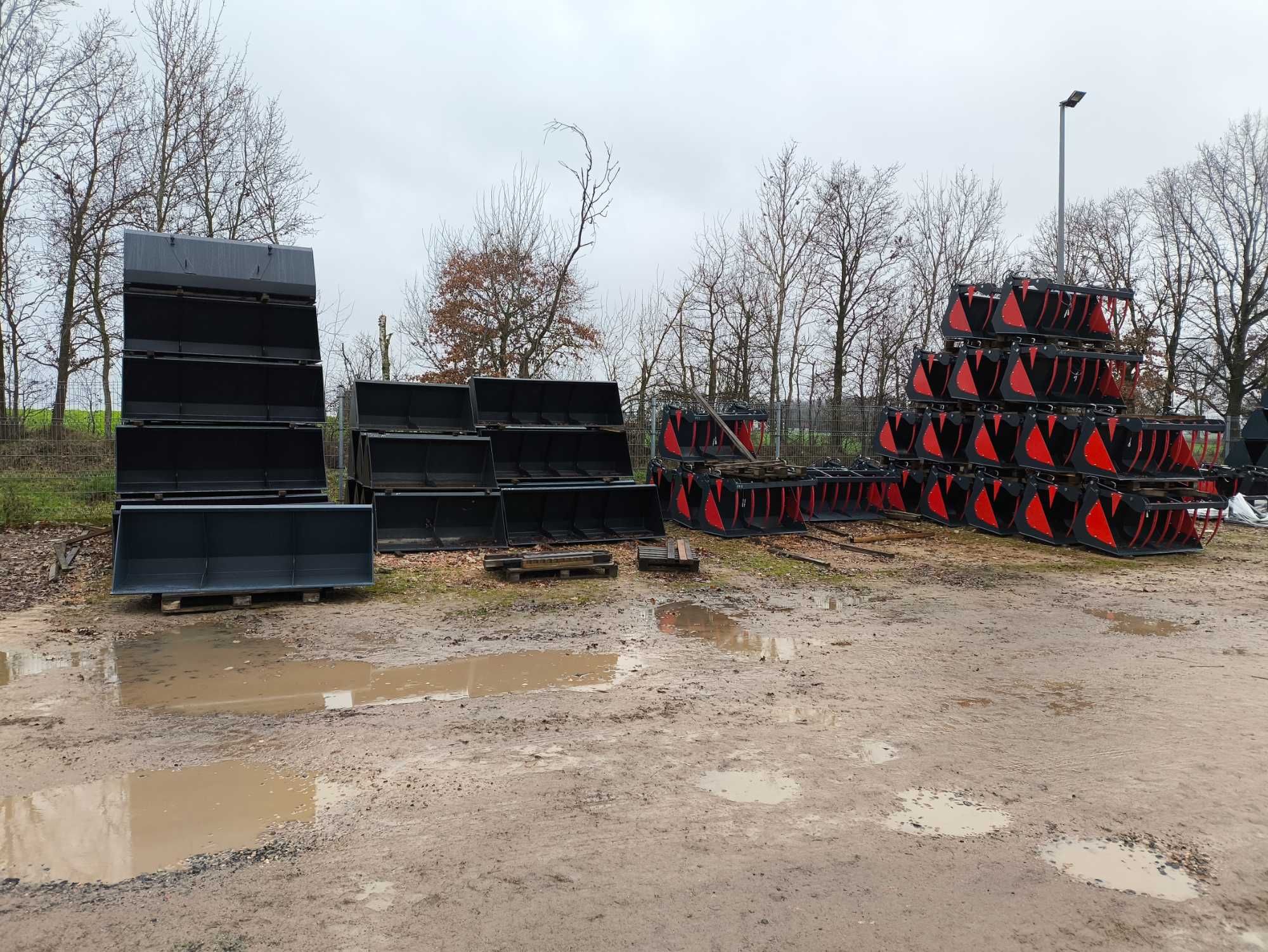 nowy krokodyl łyzka do tura na ładowacz czołowy euro euroramka