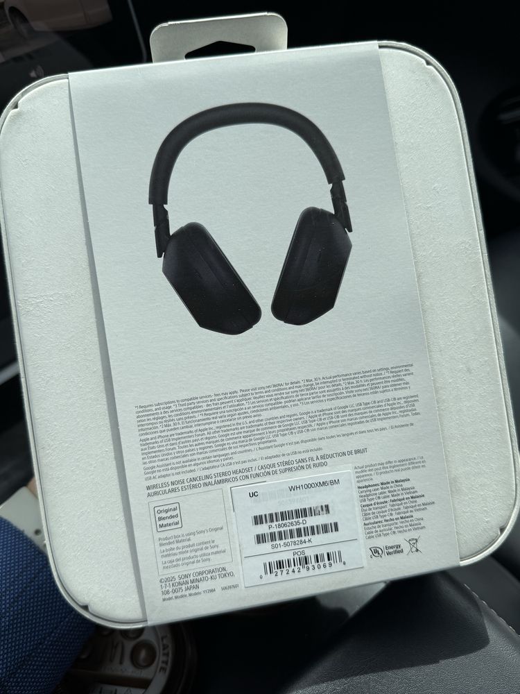 Навушники Sony WH-1000XM6