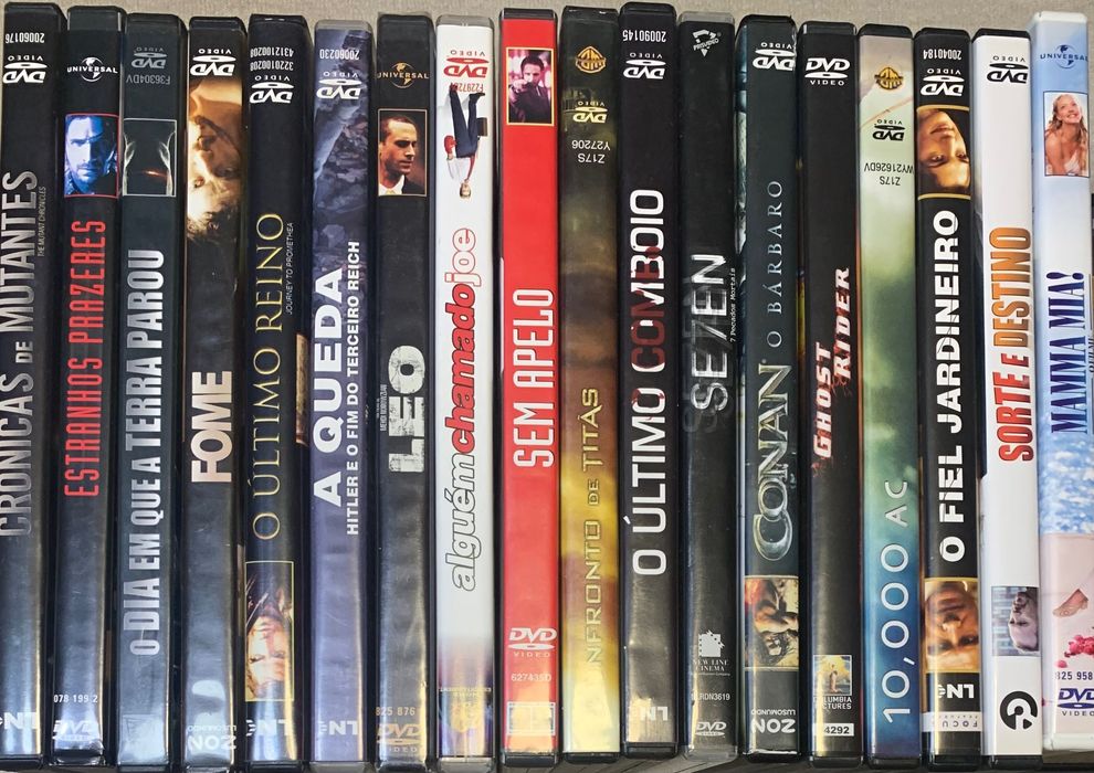 DVDs edições legais com preços variados