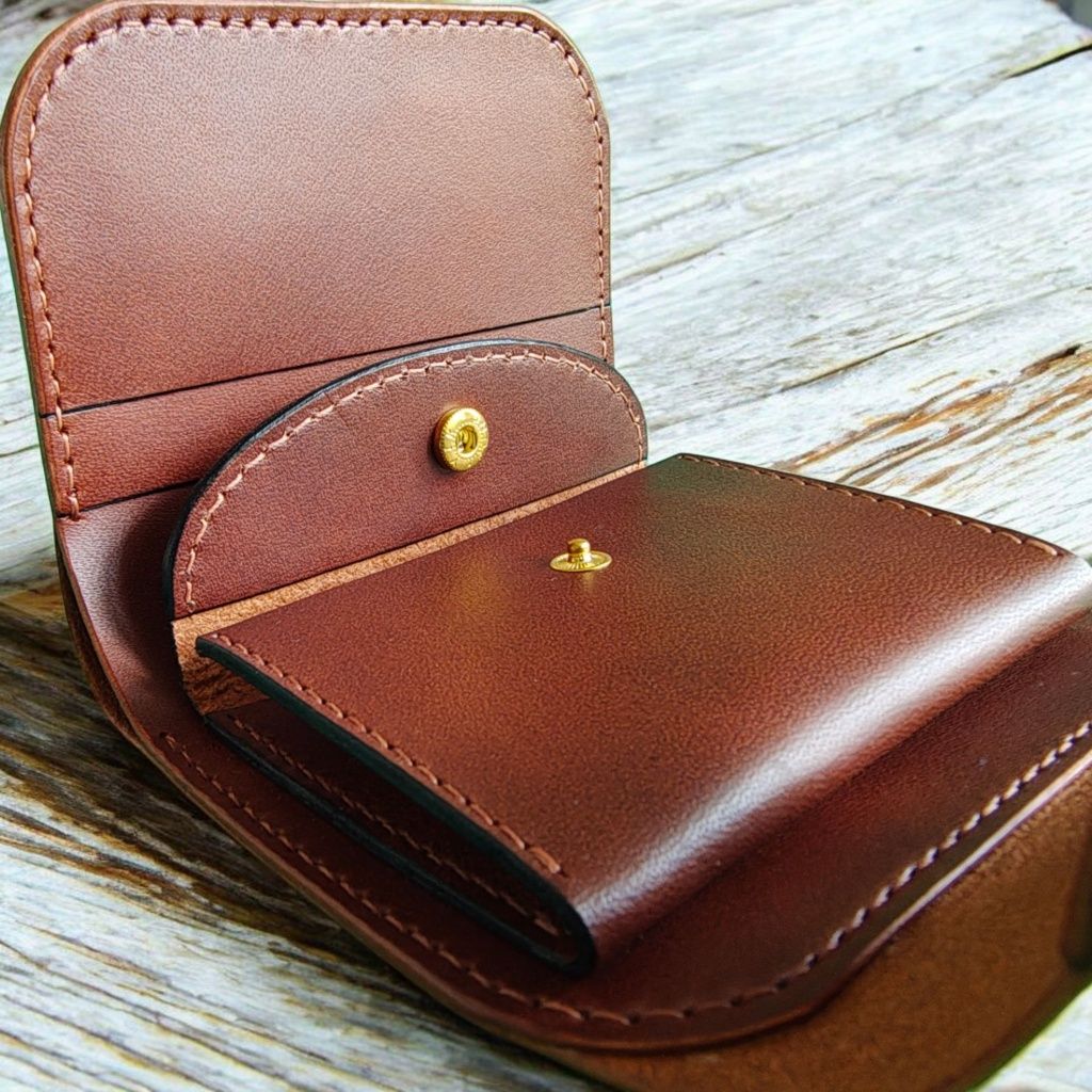 Portfel skóra naturalna HANDMADE