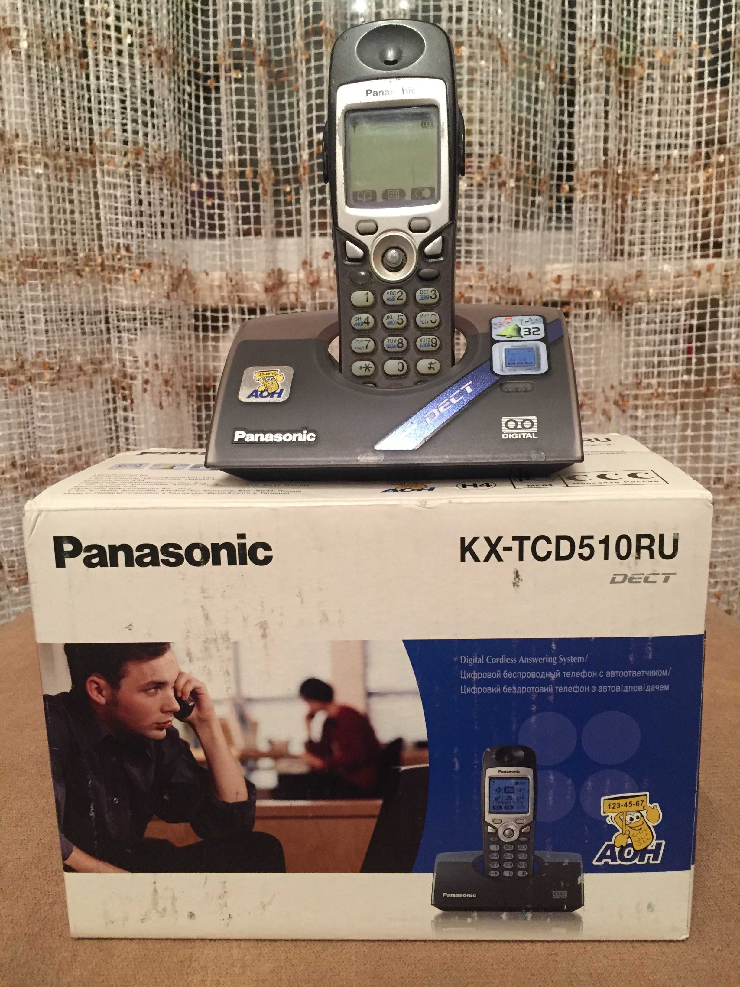 Безпровідний телефон Panasonic KX-TCD510, не робочий акумулятор