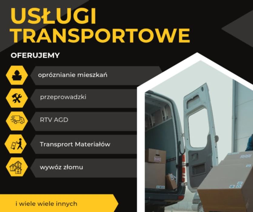 Opróżnianie Mieszkań Uslugi transport przeprowadzki