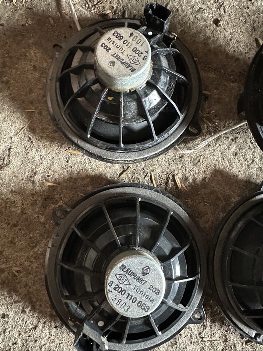 Рено сценік 2, Меган 2 , Laguna, Clio динаміки BLAUPUNKT