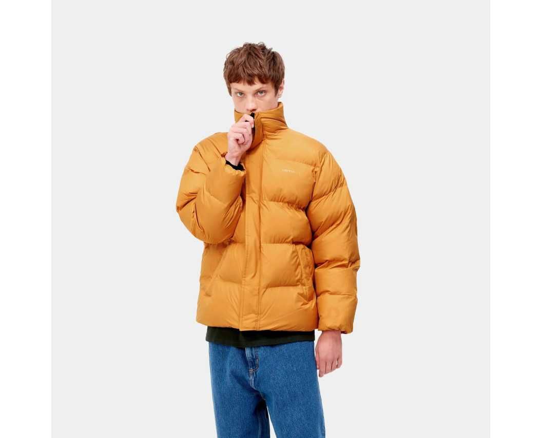 Carhartt Wip Doville Puffer Jacket In Yellow