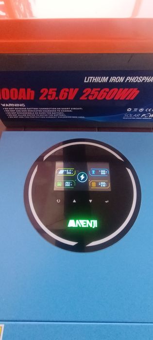 Комплект бесперебойного питания инвертор 4.2квт + аккум Lifepo4 2.5квт