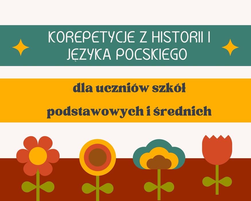 Korepetycje z języka polskiego i historii