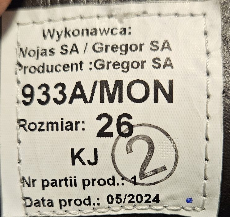 Buty wojskowe 40r 26 933a/mon Gregor