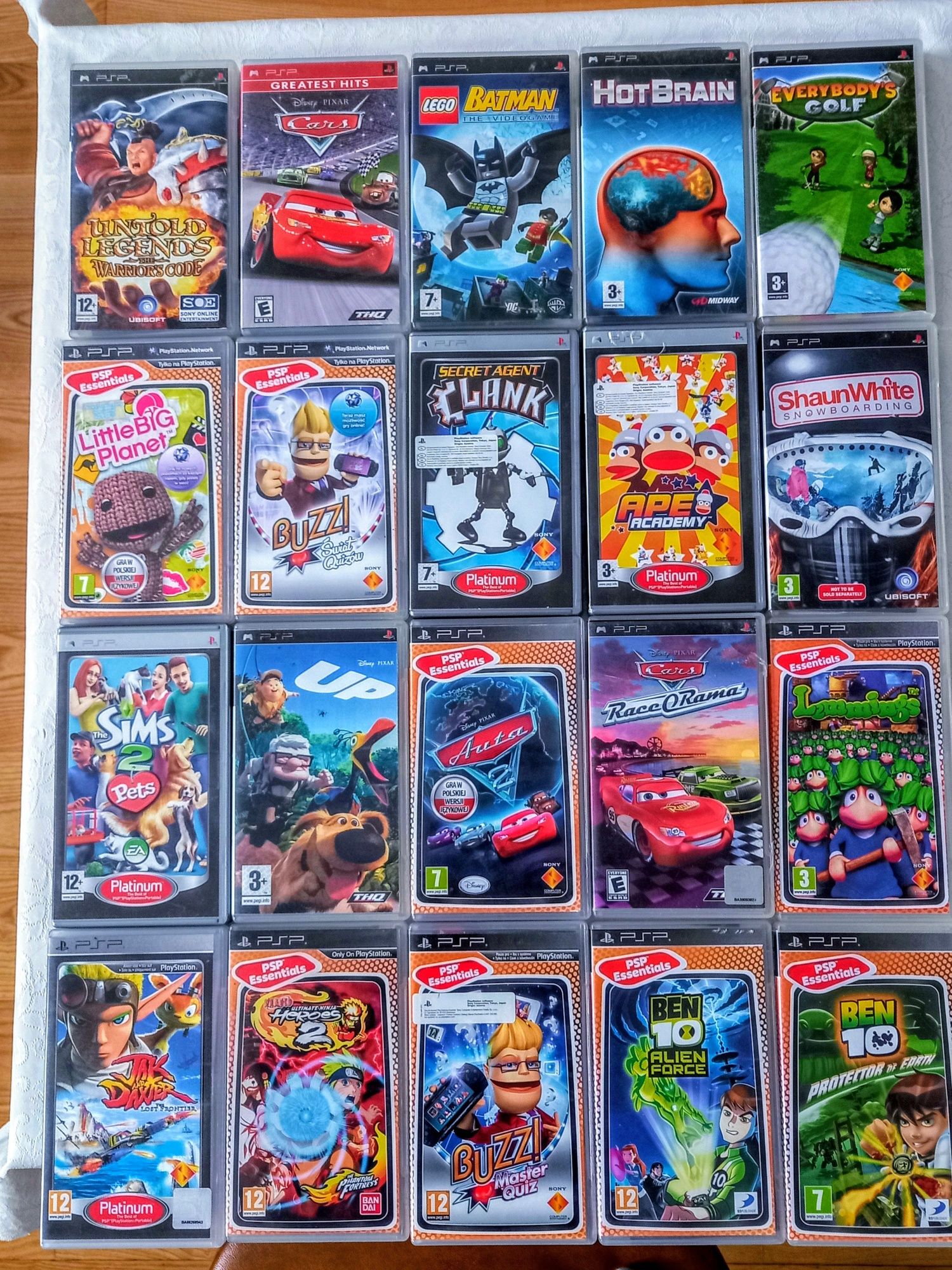 Gry na konsole PSP