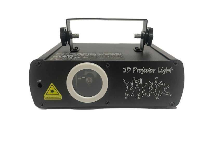 Projektor Oświetlenie Dyskotekowe Animacja Laserowa 3D Rgb Dmx Control