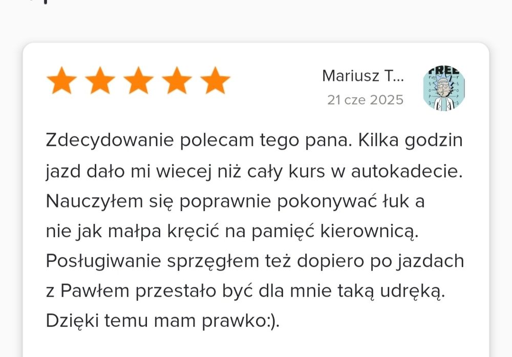 Jazdy doszkalające Warszawa