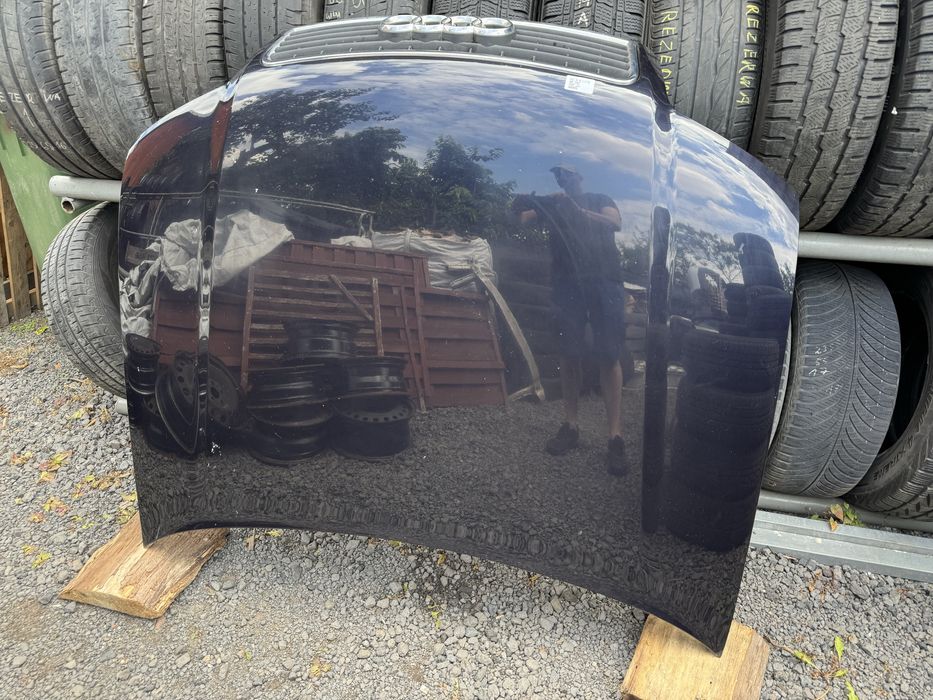 Maska Granatowa LZ5L Gril Audi A4 B6 01-04