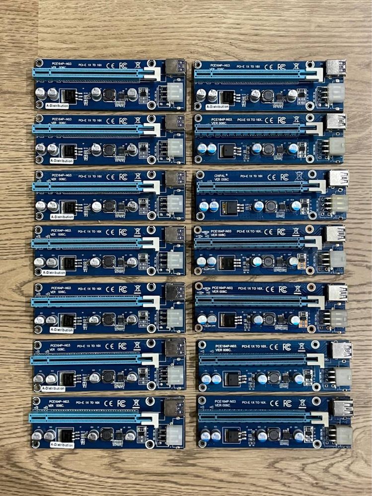Райзер (Rizer) 6 pin