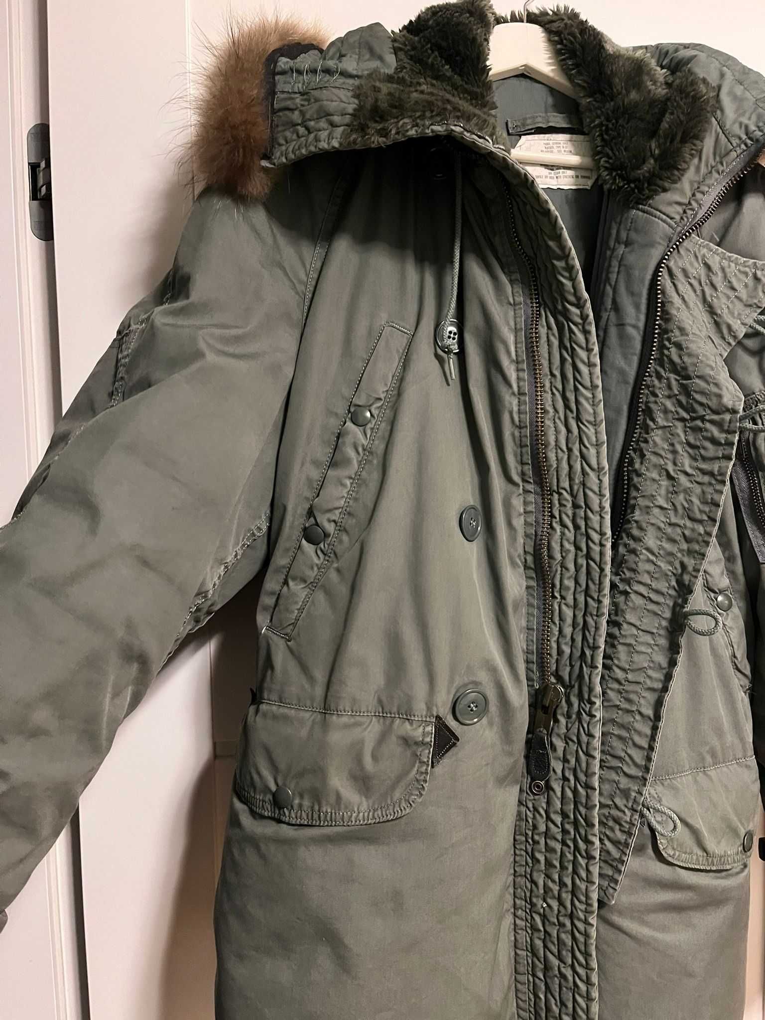 Kurtka parka n3b rozmiar M kontraktowa