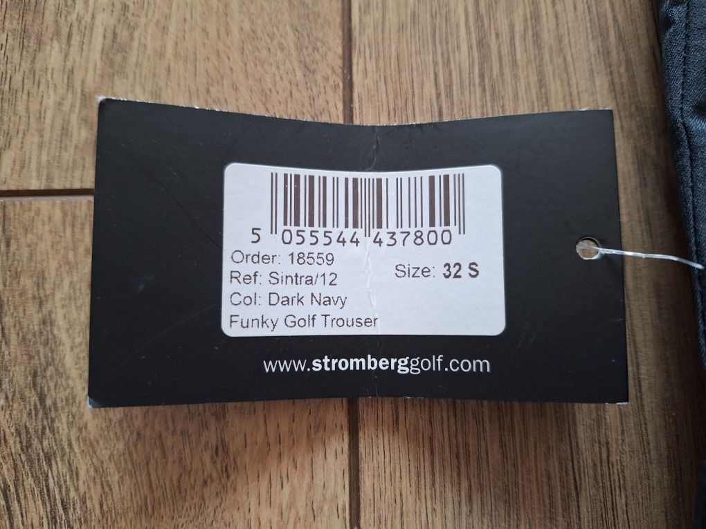 Nowe spodnie Stromberg Golf 32 S termoaktywne