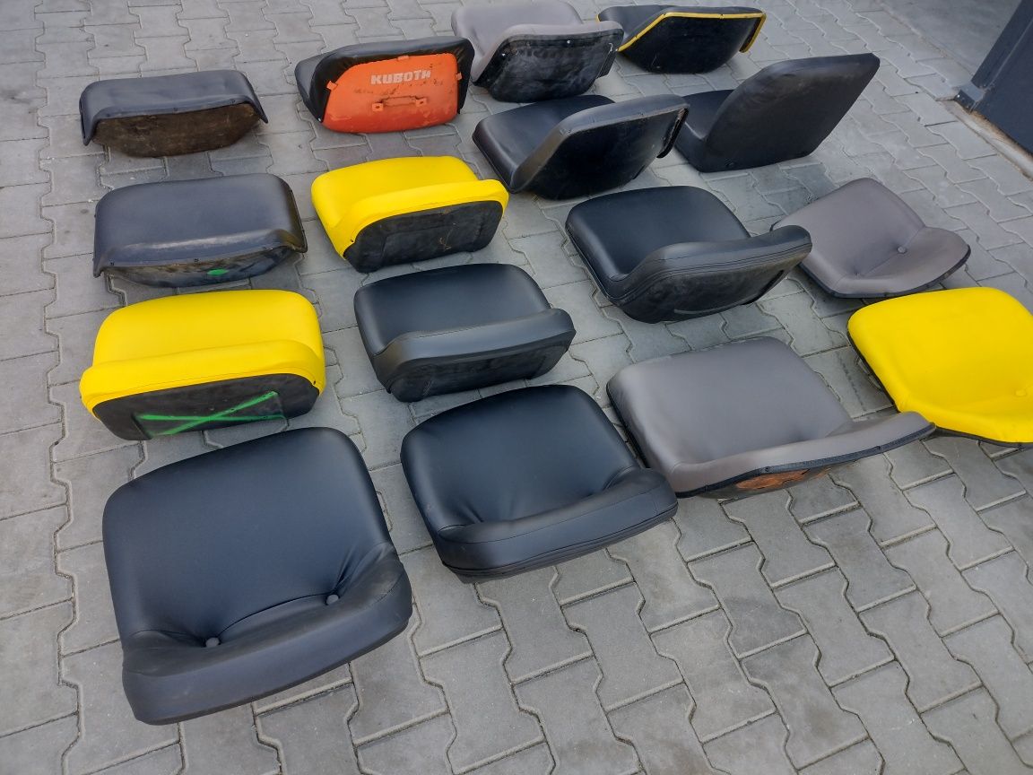 Fotel traktorek ciagniczek kosiarka nowa tapicerka MTD Husqvarna itp