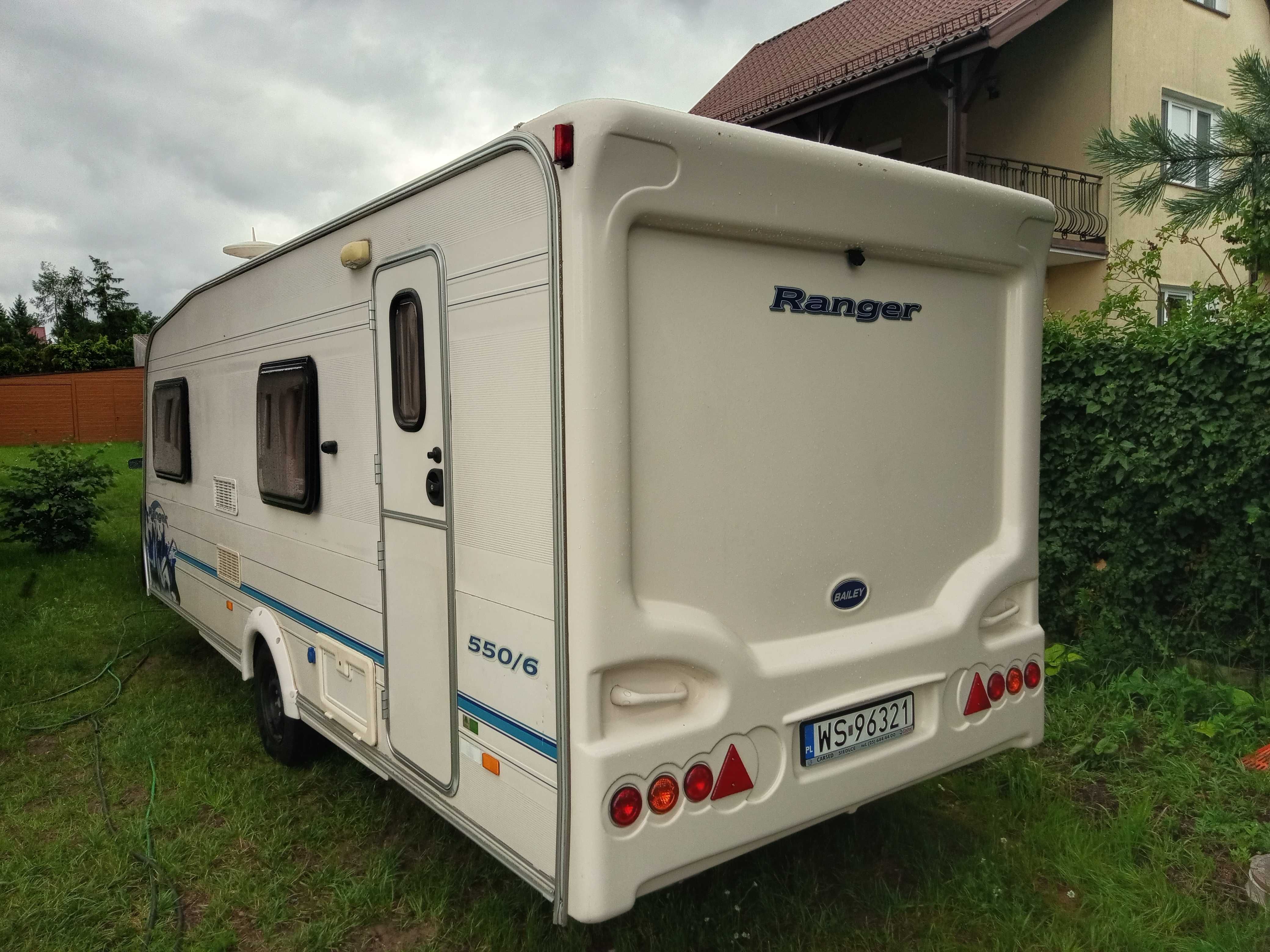 Przyczepa kempingowa Bailey Ranger 550/6 dmc 1300kg 2006r mover