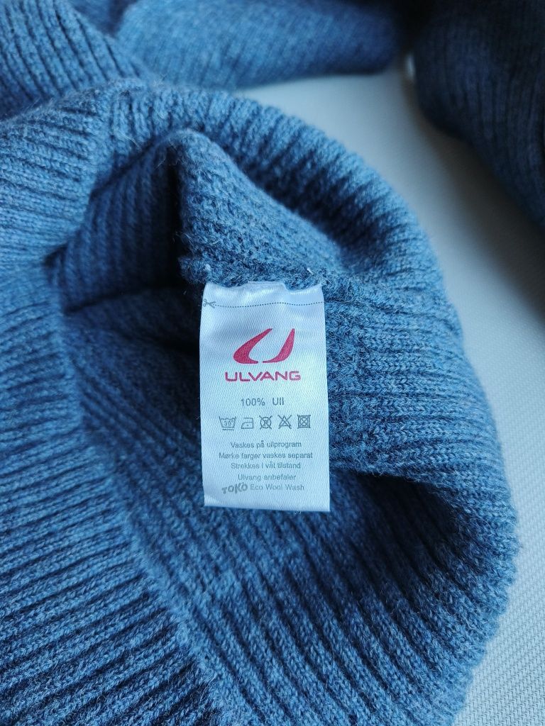 Ulvang golf 100% wełna rozmiar męskie S, unisex