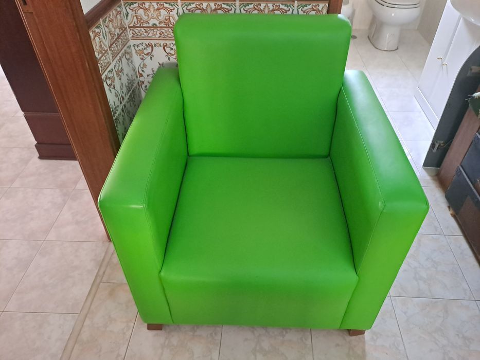 Sofá 1 lugar colorido