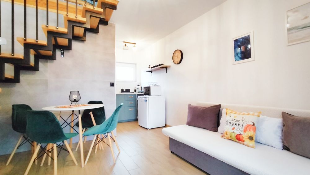 Apartamenty nad morzem , domki całoroczne  , balia ogrodowa , Sylweste
