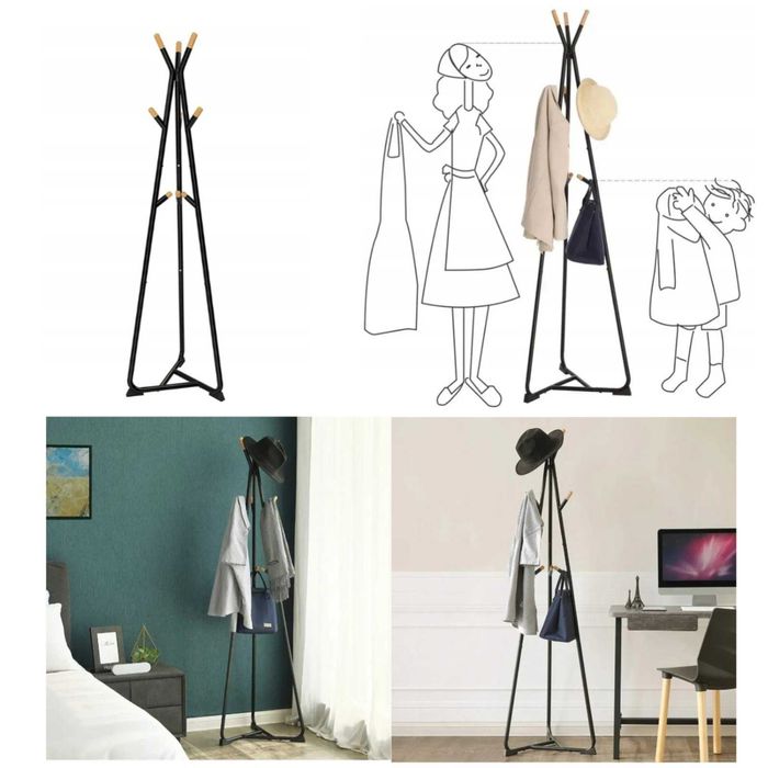 Полиця вішалка стійка шафа підставка для взуття одягу підлогова лофт