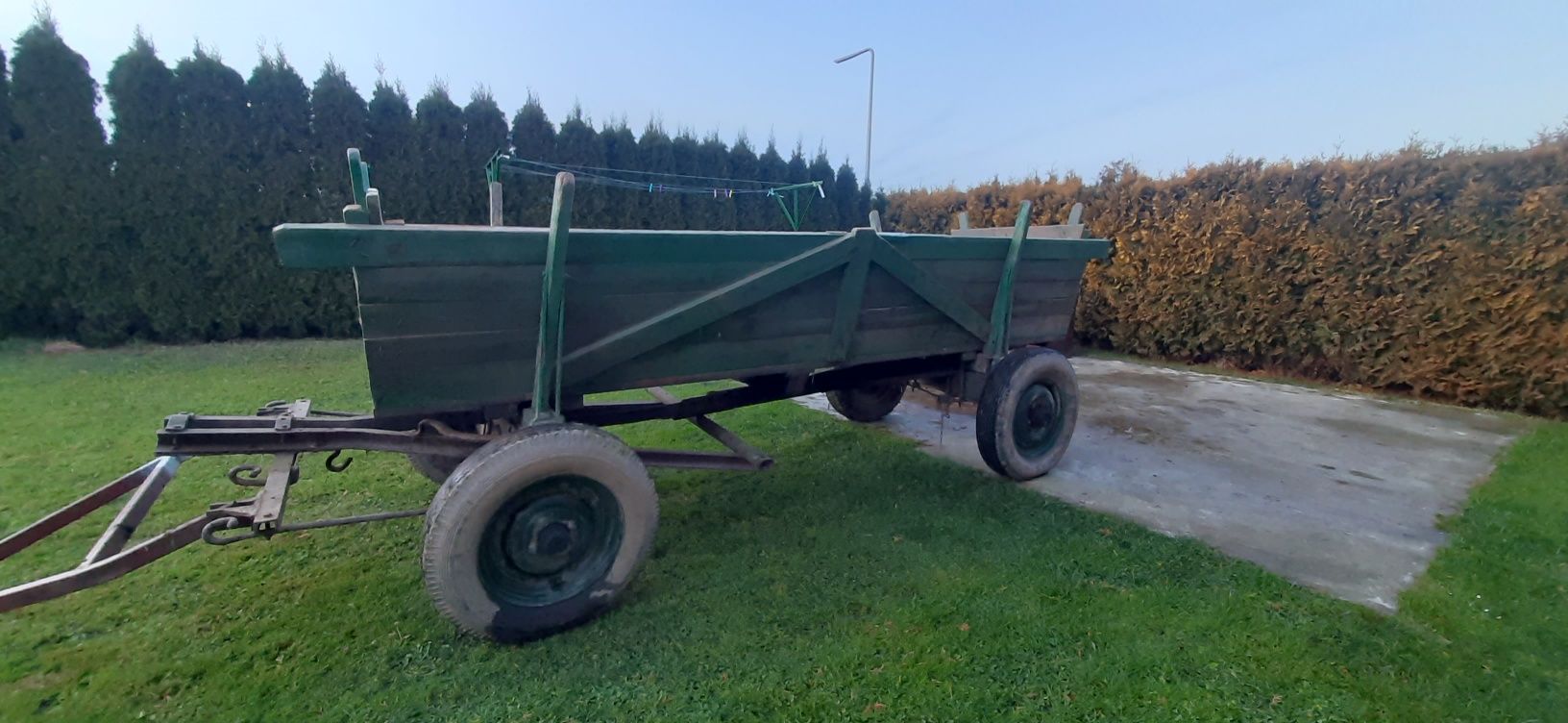 Wóz konny do ciągnika
