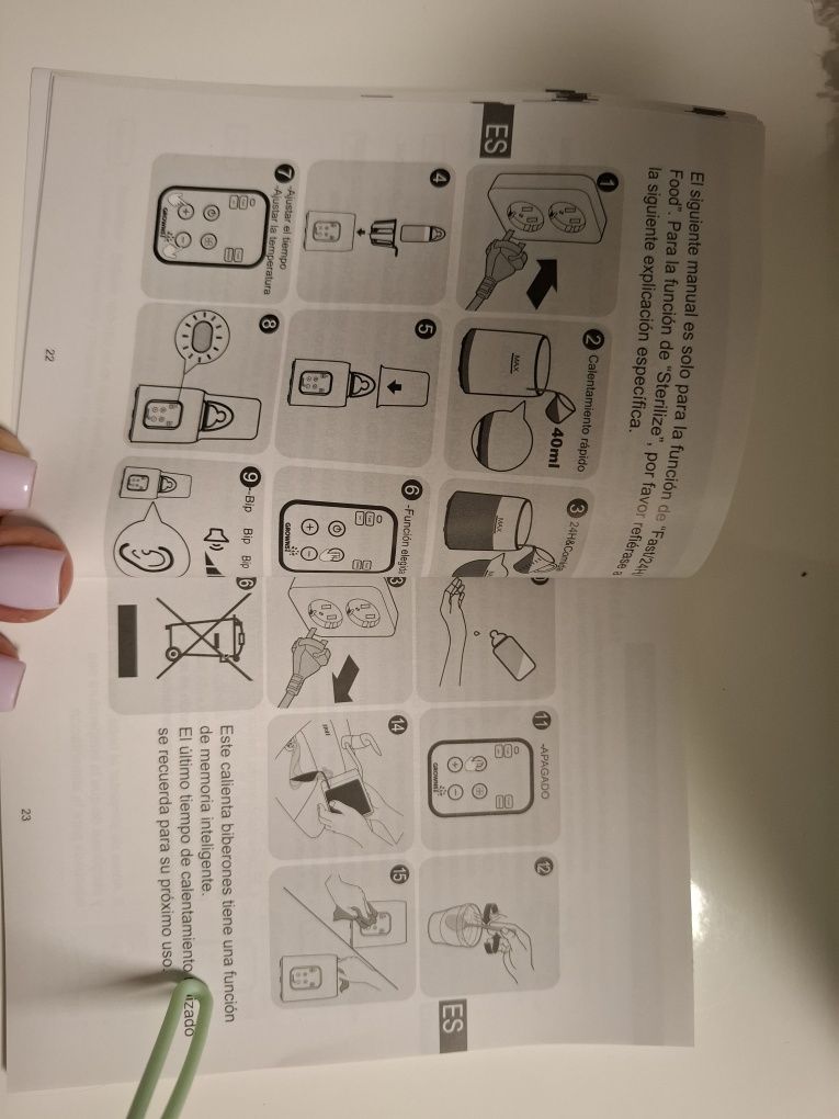 Aquecedor de biberão