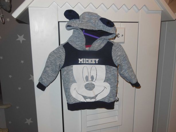 Disney myszka miki super bluza dla chłopca r.62cm