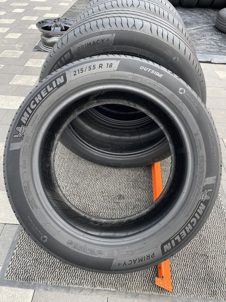 New 7.3мм 215/55R18 Michelin Primacy 4 Нові літні шини з Німеччини