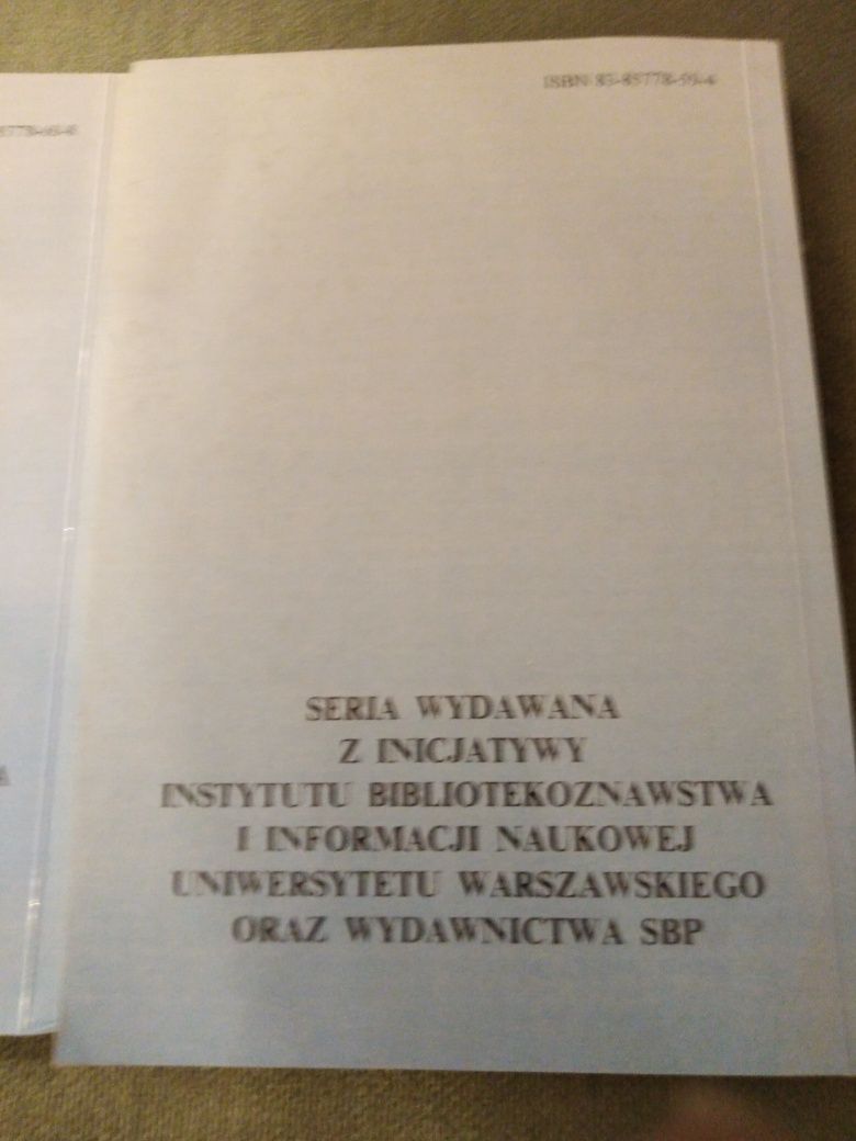 Bibliotekarstwo szkolne teoria i praktyka tom I i II