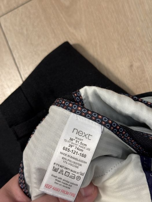 Eleganckie spodnie męskie W36
