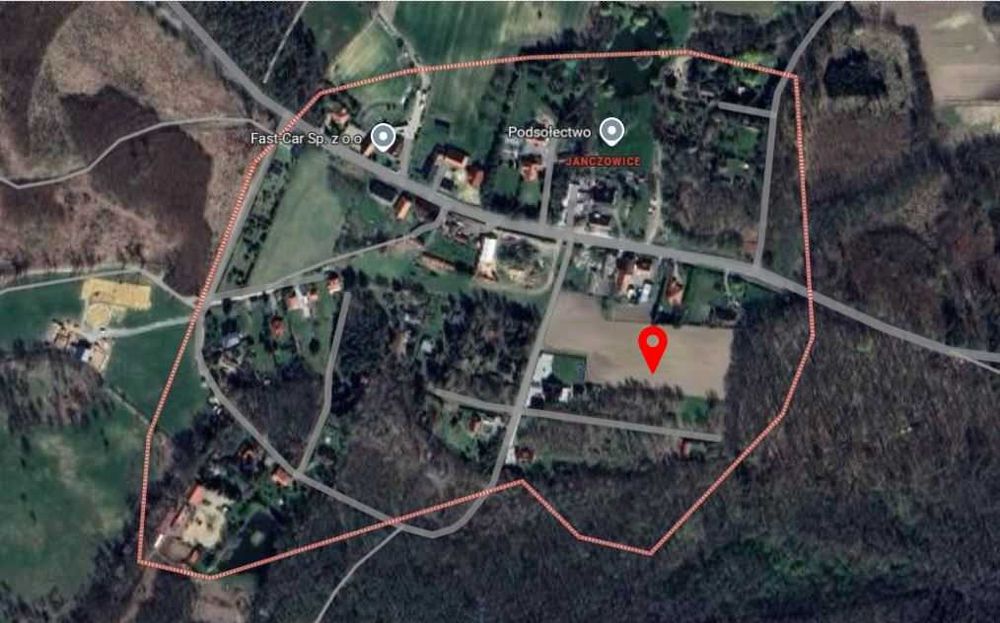 Działki budowlane JANCZOWICE / JAŹWINA / DZIERŻONIÓW piękny widok LAS