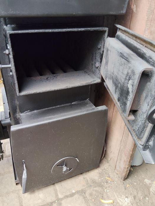 Piec nadmuchowy na ekogroszek i drewno