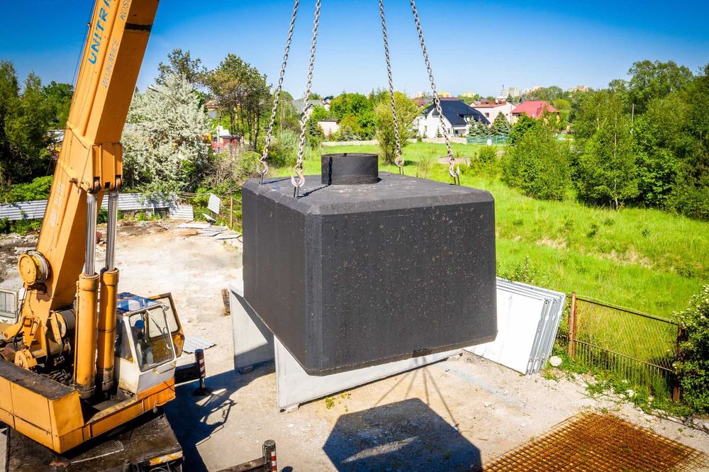 Zbiornik MONOLITYCZNY betonowy  na Szambo, Szamba betonowe i Zbiorniki
