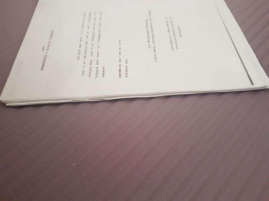 Materiały do ćwiczeń przedsklinicznych ze stomatologii zachowawczej