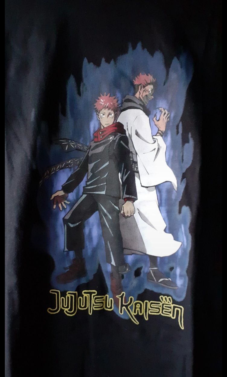 T-shirt oficial jujutsu kaisen S - NOVO