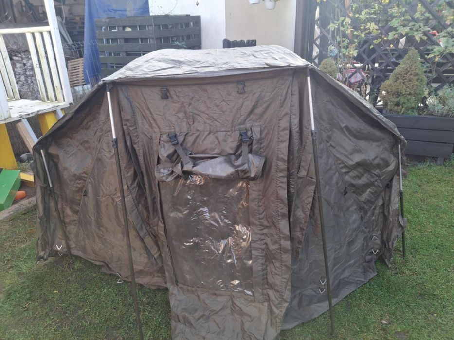 Namiot, parasol karpiowy. Brolly