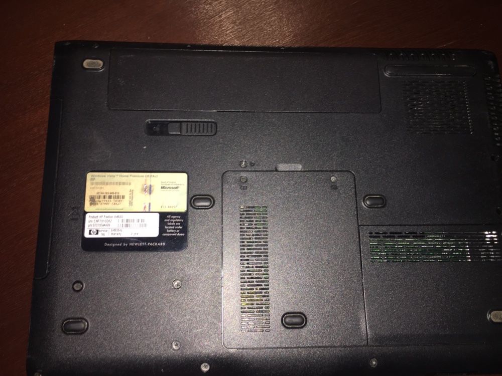 Portátil hp pavilion dv6500 [para peças]