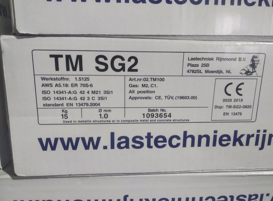 Drut spawalniczy 1.0 15kg oryginalnie zapakowany