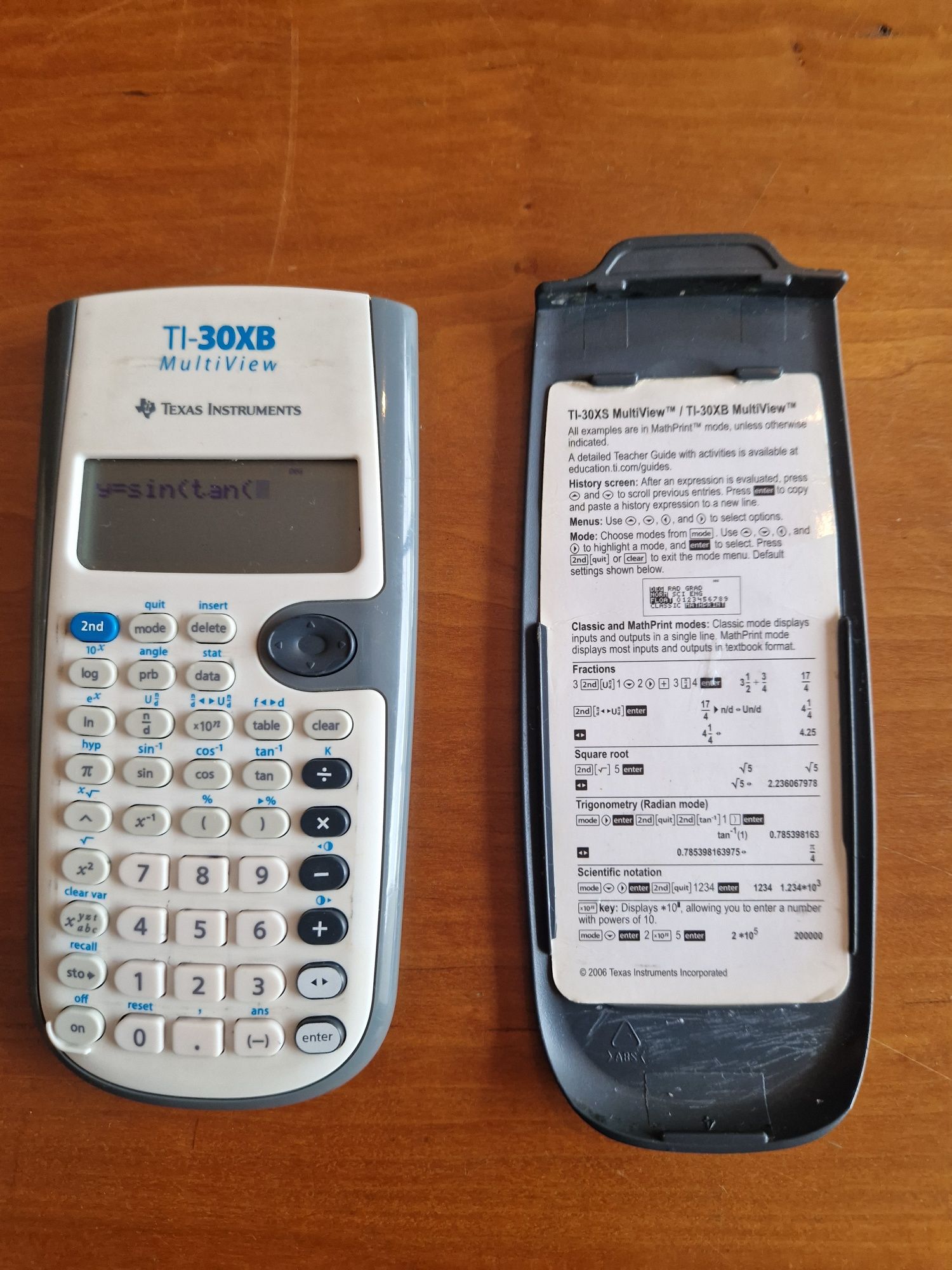 Calculadora TI-30 XB Multiview