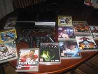 Konsola Play Station 3 + 2 pady + 11 gier
