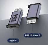 Adapter USB 3.0 Micro B na USB-C 3.2 10Gbps do dysku HDD SSD