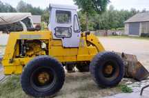 Fadroma Clark Michigan, koparko ładowarka, kołowa, JCB, Atlas, Kramer