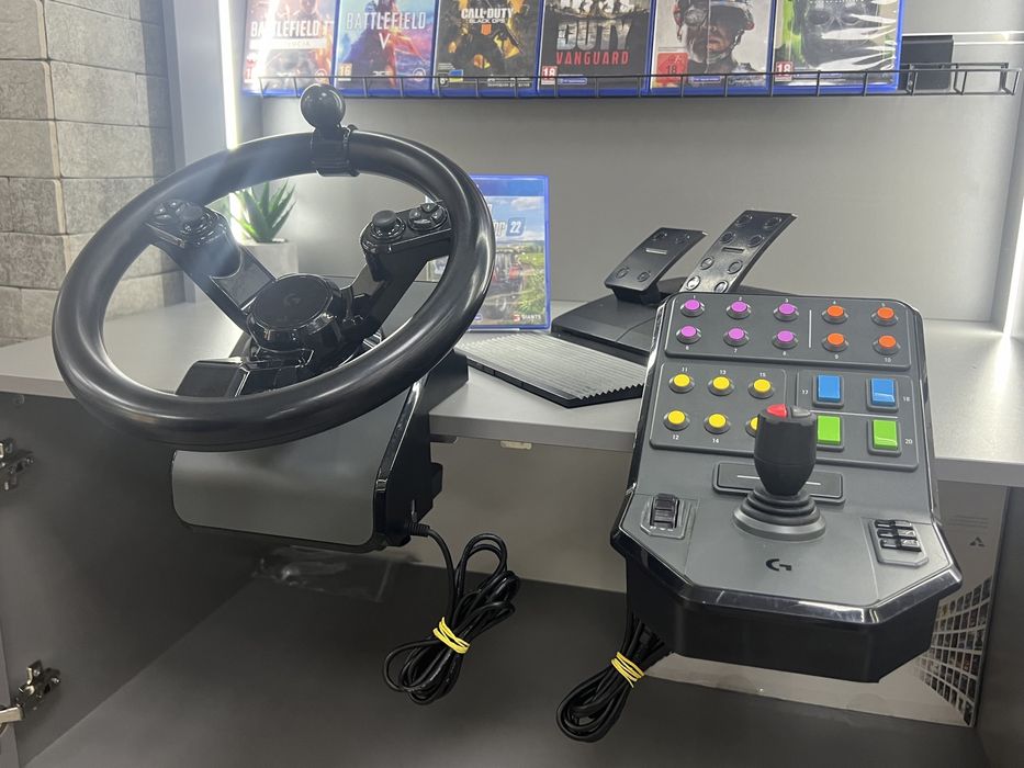Ігрове кермо бв Logitech G Farm
