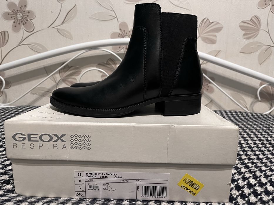 Шкіряні черевики нові Geox