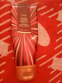 Bath & body works крем для тела Вишня вино