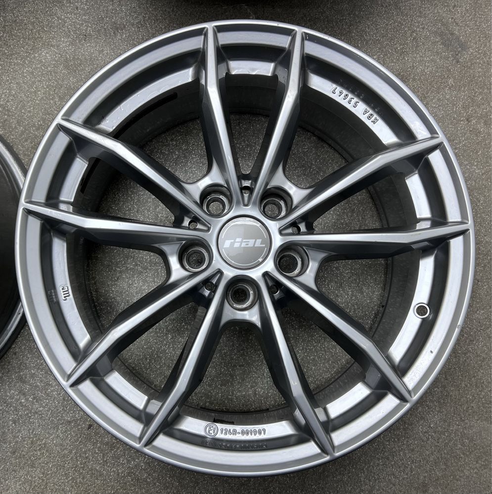 Диски 2021р Rial X12 R17 5 112 et30 J7.5 vw tiguan audi a4 a5 a6 x3