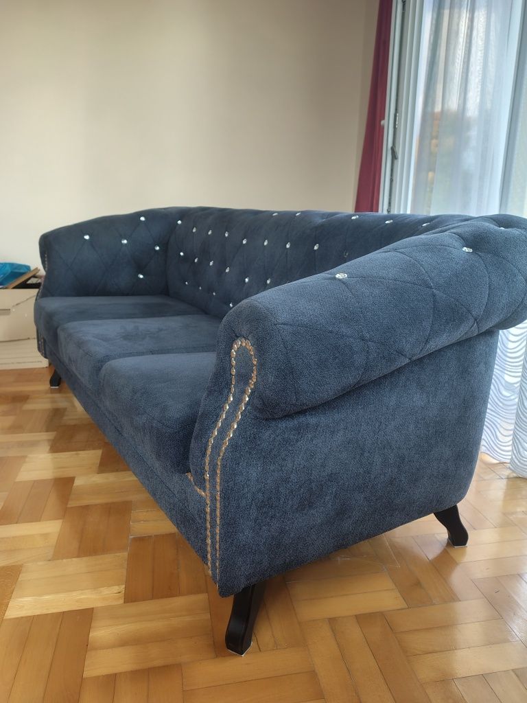 Sofa w stylu Glamour